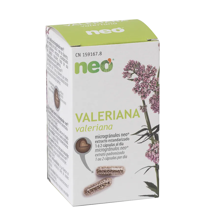 Neo Valeriana Microgranulos 45 Cápsulas