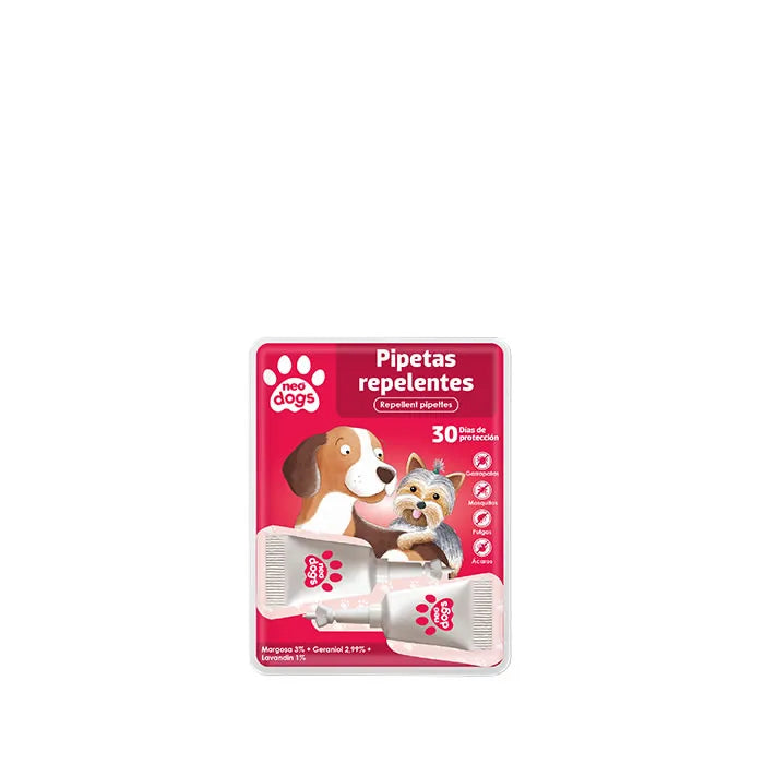 Neovital Pipette Anti-Insetti Repellenti Per Cani 2 Unità