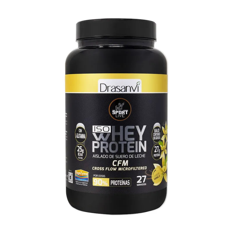 Drasanvi Proteine Del Siero Del Latte Isolate Alla Vaniglia Sport Live 800g
