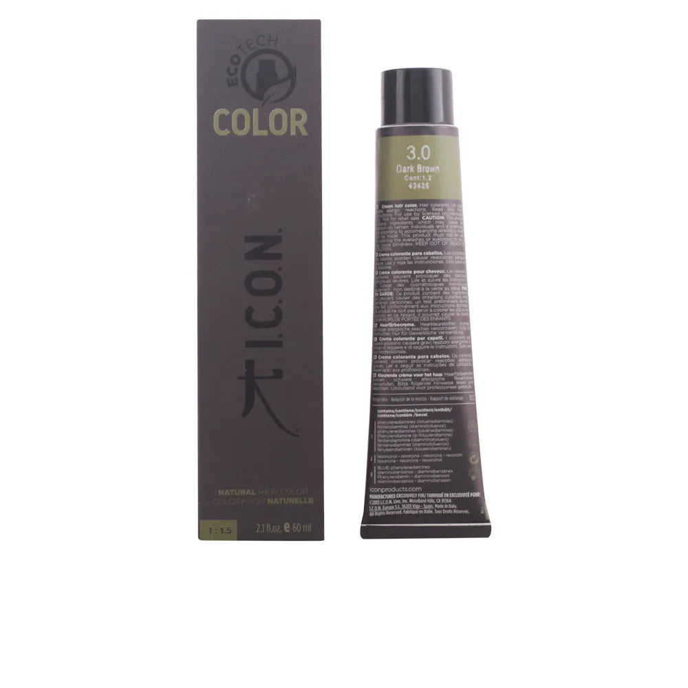Icon Ecotech Color Natural Hair Color 7.1 Medium Ash Blonde 60ml