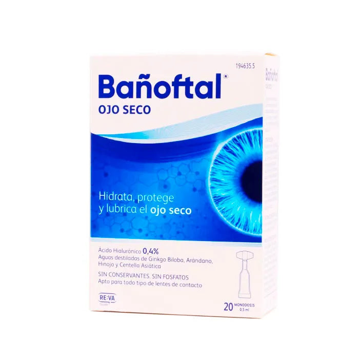 Bañoftal Occhio Secco Dose Singola 0,4 20U