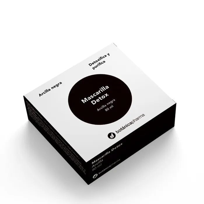 Botanicapharma Maschera disintossicante di argilla nera 80ml
