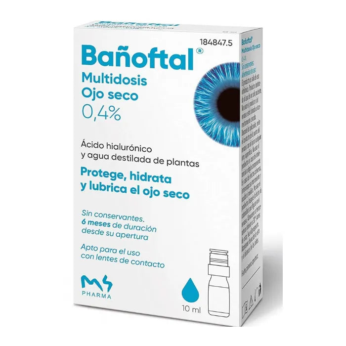 Bainophthal Multidose Per Occhi Secchi 10ml