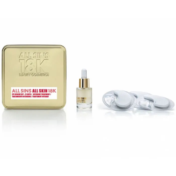 All Sins 18k All Skin Eye Rescue 21 Days Intensive Treatment Set 2 Parti