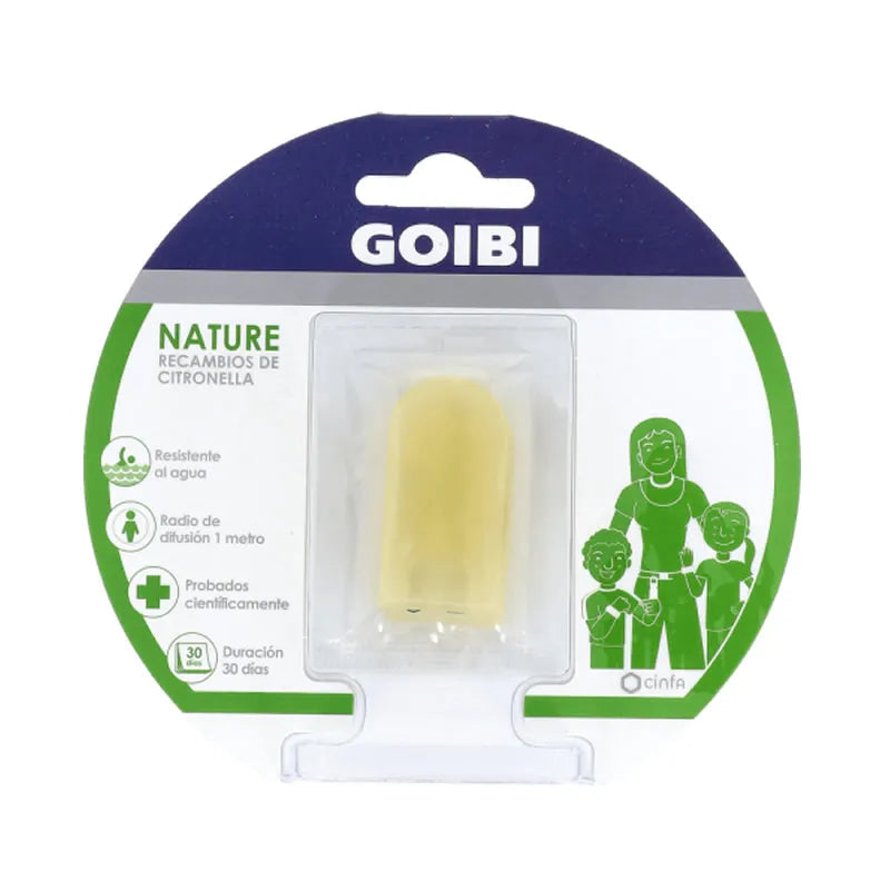 Goibi Braccialetto Ricarica Citronella Nature