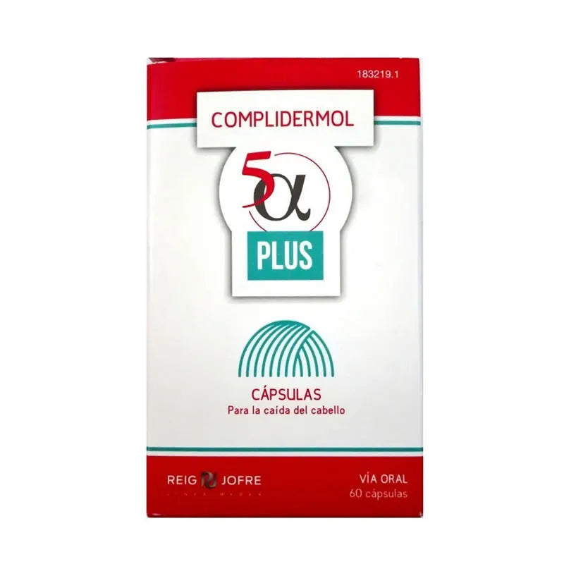 Complidermol 5 Alfa Plus 60 Capsule