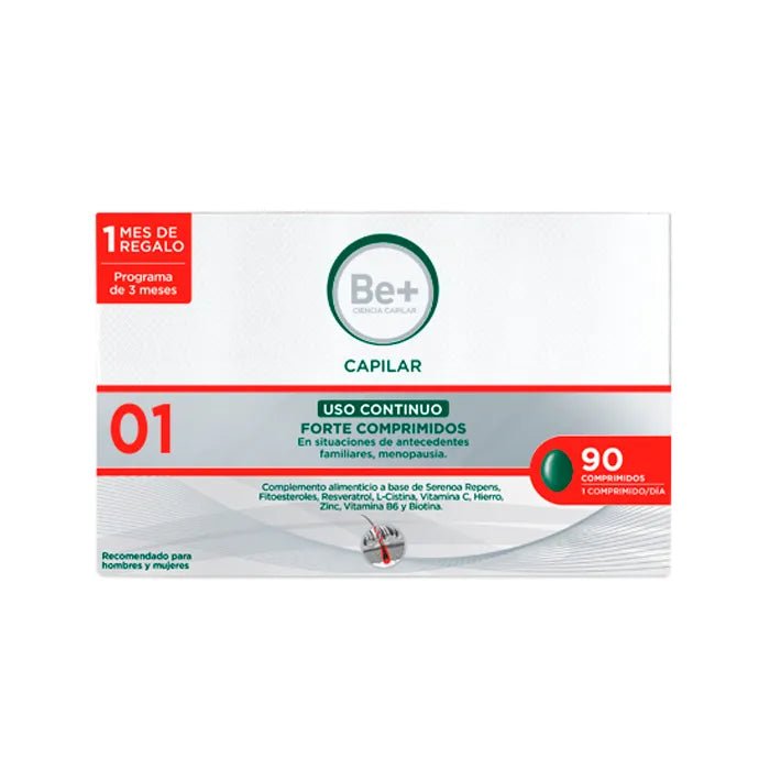 Be+ Capillare Uso Continuo Forte 90 Pillole