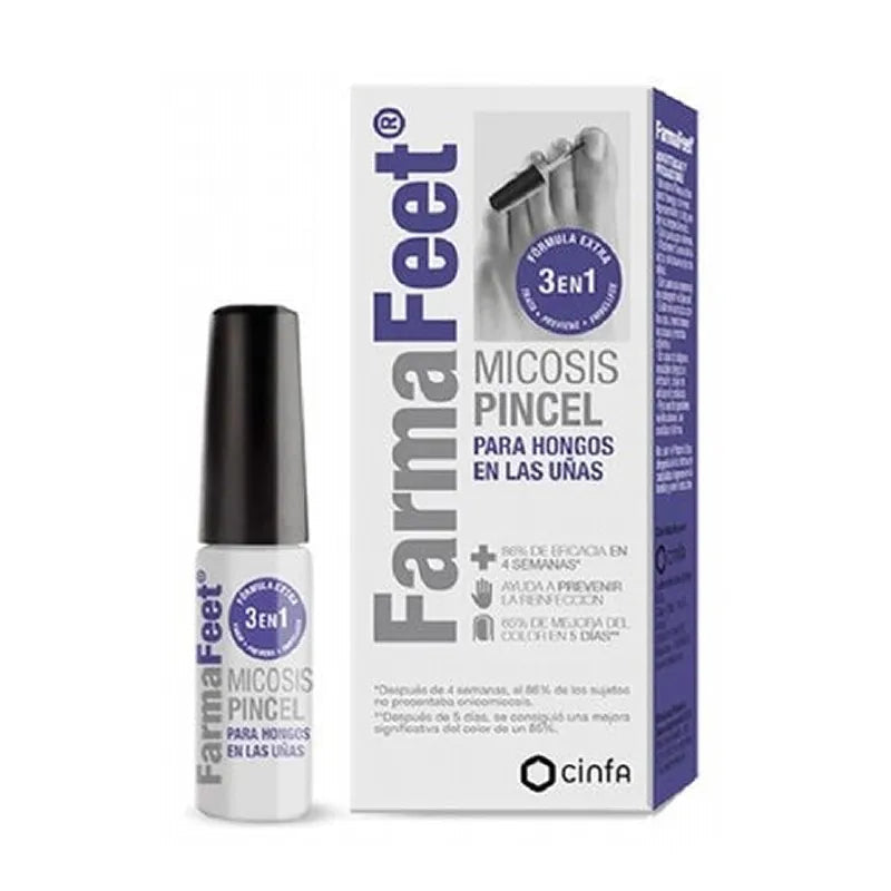 Cinfa FarmaFeet Pennello Funghi Micosi Per Unghie Formula 3 In 1 14ml