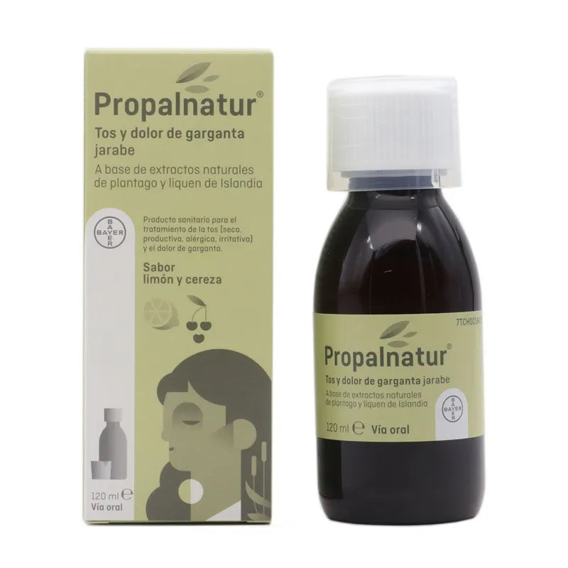 Propalnatur Sciroppo Per Tosse E Mal Di Gola Gusto Limone E Ciliegia 120ml