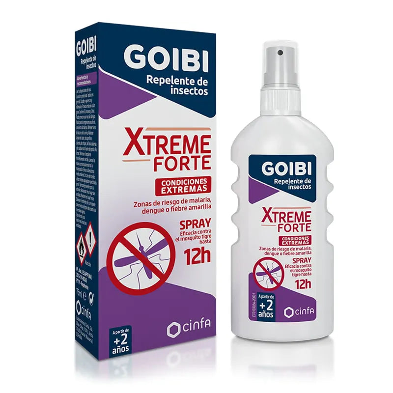 Goibi Xtreme Forte Repellente Per Insetti Spray 200ml