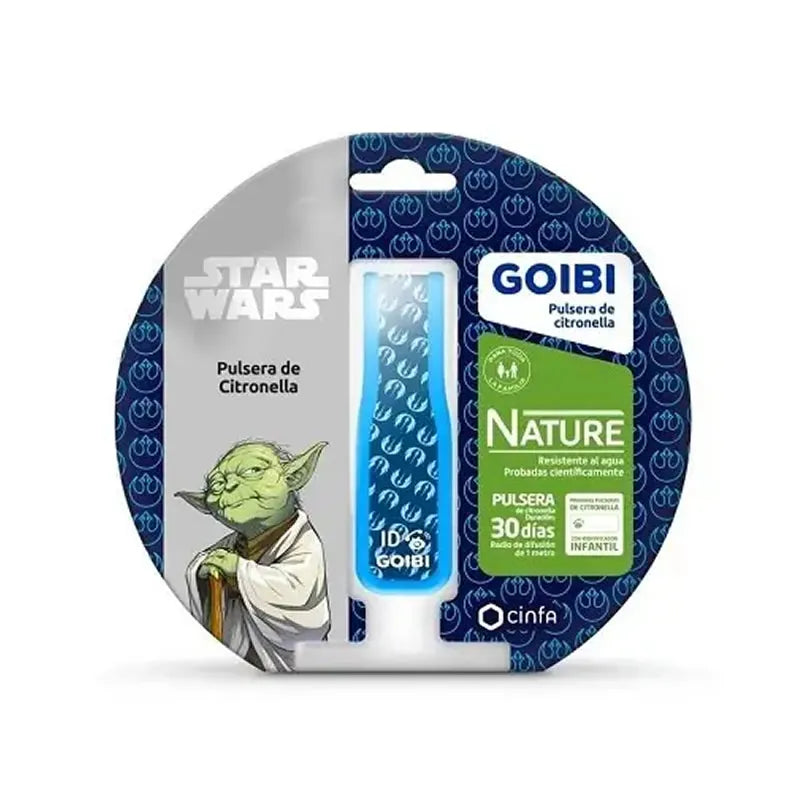 Goibi Braccialetto Alla Citronella Nature Star Wars Yoda