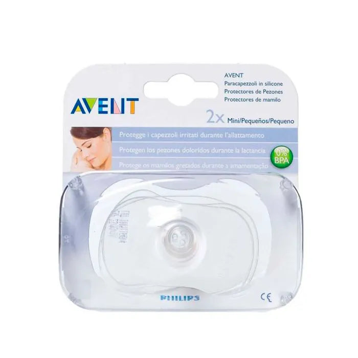 Avent 2 Mini Paracapezzoli in Silicone