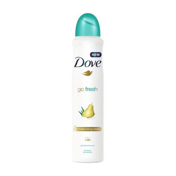 Dove Go Fresh Pear And Aloe Vera Deodorante Antiperspirant 48h Spray 250ml