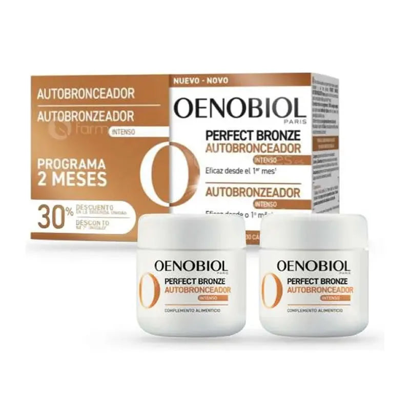 Capsule Autoabbronzanti OENOBIOL Duo 2x30