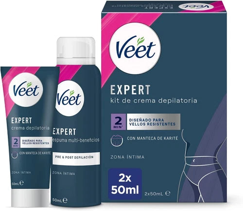 Veet Kit Bikini Crema Depilatoria 2 X 50ml