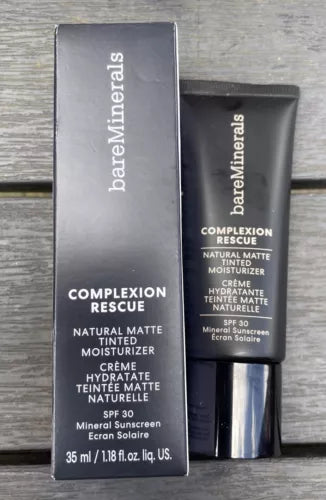 Bareminerals Complexion Rescue Natural Matte Tinted Moisturizer Mineral Spf30 Cinnamon 35ml