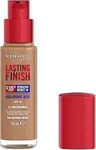 Rimmel London Lasting Finish Hydration Boost Spf20 400-Natural Beige 30ml