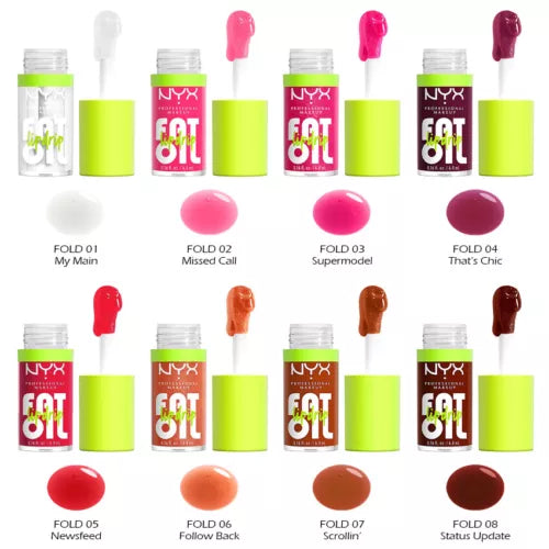 Nyx Fat Oil Lip Drip 01-My Main 4,8ml