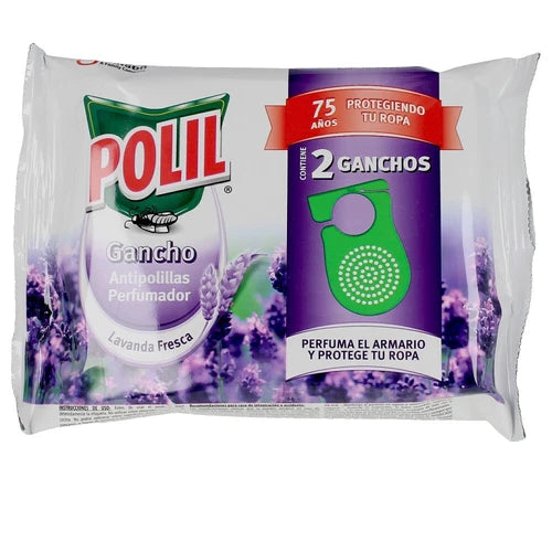 Polil Perfumador Antipolillas Duplo Lavanda