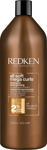 Redken All Soft Mega Curls Champu 1 L