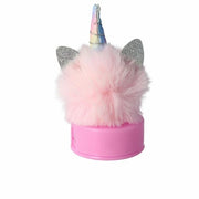 Inca Sacapuntas Unicornio Con Tapa y Pompón 1 U