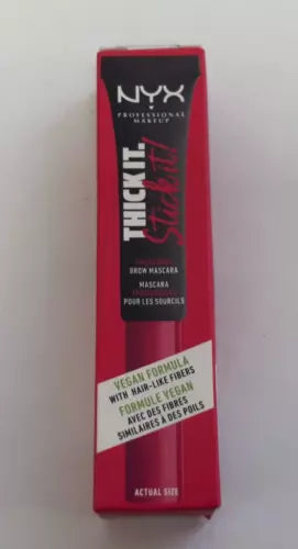 Nyx Thick It Stick It! Brow Mascara Black 1 U