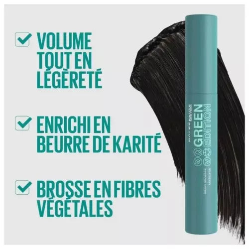 Maybelline Green Edition Mascara Very Black 9,5ml