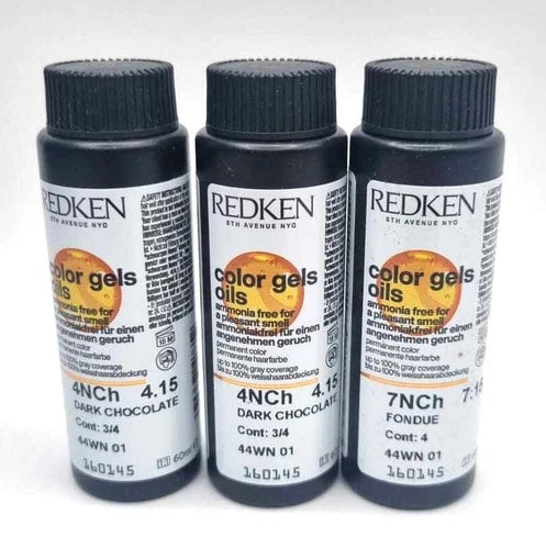 Redken Color Gel Oils 04bc - 4,54 60ml X 3 U