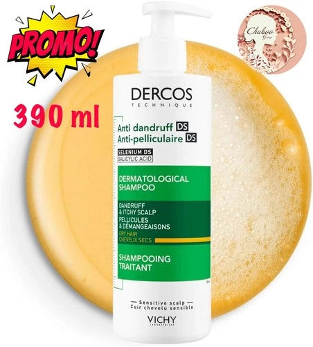 Vichy Dercos Anti Forfora Shampoo Capelli Secchi 390ml