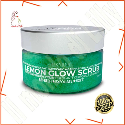 LEMON GLOW SCRUB brightening body polish 200 gr