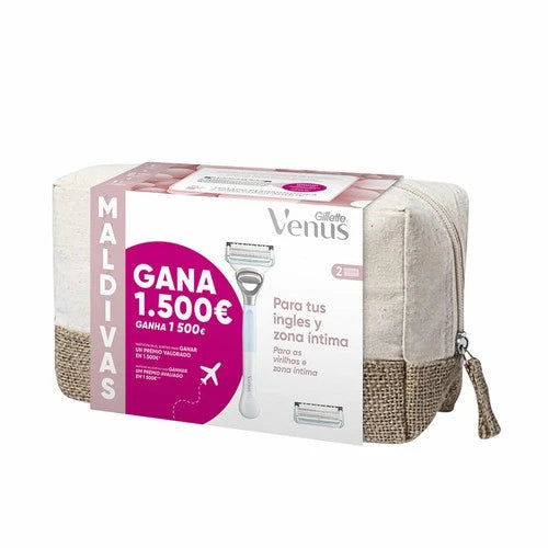 Gillette Venus Intima Neceser Maldivas Máquina 2 Recambios