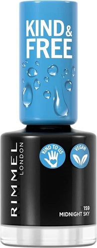 Rimmel London Kind y Free Nail Polish 159-Midnight Sky