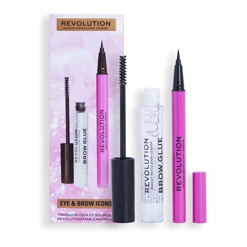 Revolution Make Up Eye y Brow Icons Lote 2 Piezas