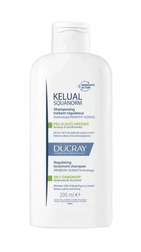 Ducray Squanorm Shampoo Forfora Grassa 200ml