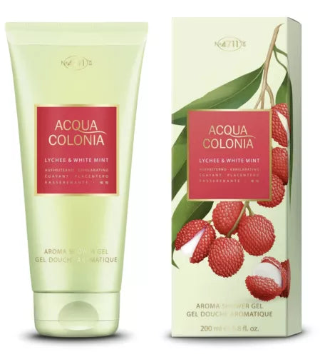 4711 Exhilarating Lychee y Mint Gel 200m