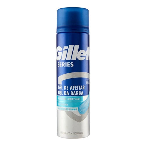 Gel Afeitar Gillette Series Refrescante Eucalipto Sensib 200