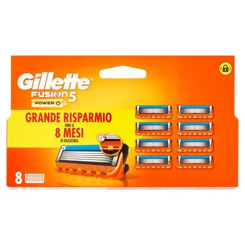 Gillette Fusion 5 Power Cargador 8 Recambios
