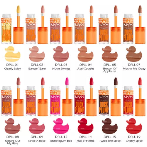 Nyx Duck Plump Brillo De Labios Curly Spicy 6,8ml