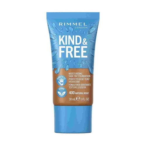 Rimmel London Kind y Free Skin Tint Foundation 400-Natural Beige