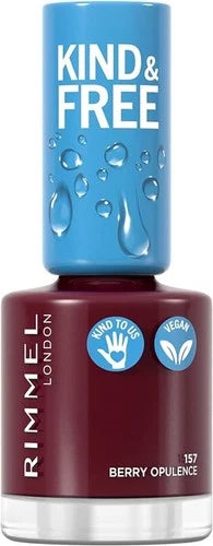 Rimmel London Kind y Free Nail Polish 157-Berry Opulence