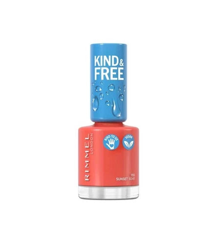 Rimmel London Kind y Free Nail Polish 155-Sunset Soar