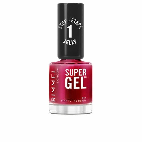 Rimmel London Super Gel Esmalte De Uñas 14-Pink to The Berry 12ml