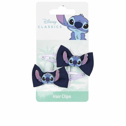 Inca Clips Lazo Disney Stitch 7,4 X 12 ,5 X 2 Cm 2 U