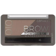 Catrice Brow Powder Set Waterproof 010-Brown 4g