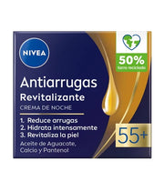 Nivea Anti-Arrugas 55 Crema Cuidado Revitalizante Noche 50ml