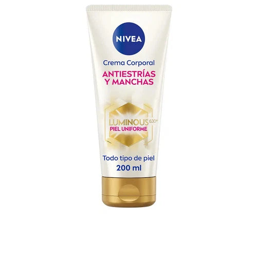 Nivea Luminous 630 Antimanchas Crema Corporal Antiestrías 200ml