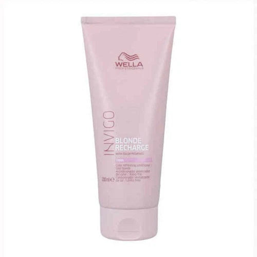 Wella Invigo Blonde Recharge Conditioner Highlighted Cool Blonde Or Silver Hair 200ml