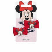 Inca Clips Lazo Disney Minnie 7,4 X 12 X 2 Cm 2 U