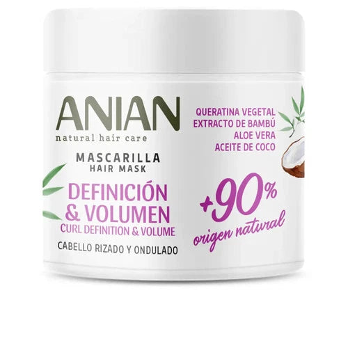 Anian Definición y Volumen Mascarilla Queratina Vegetal 350ml