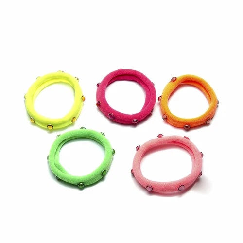 Inca Gomas Con Piedritas De Colores 5 U